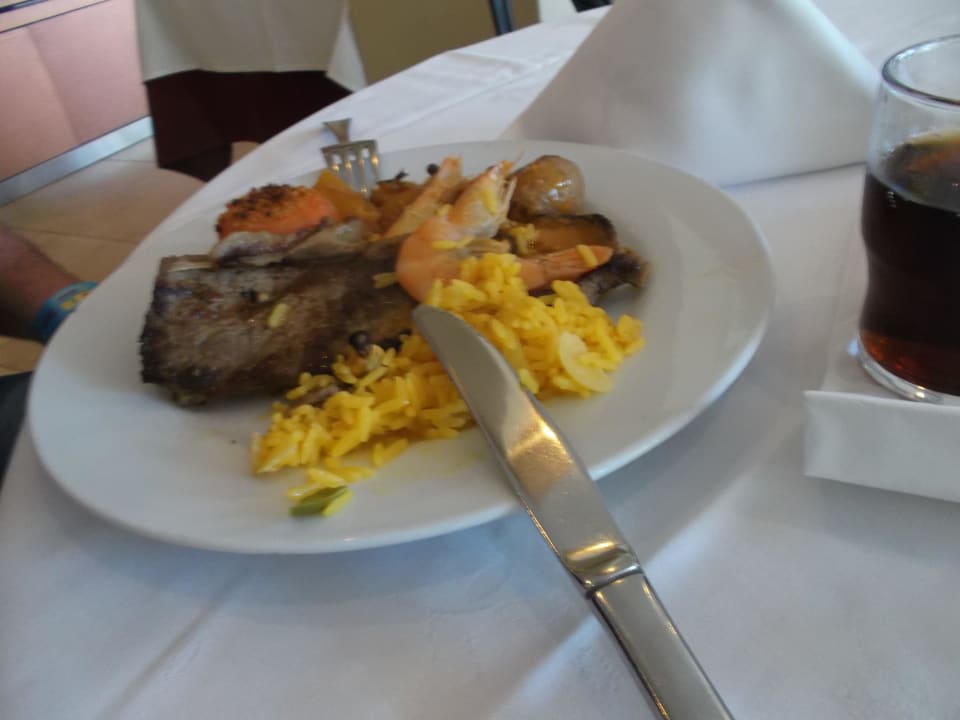 Jeden Tag Fisch, und andere.... allsun Hotel Esplendido