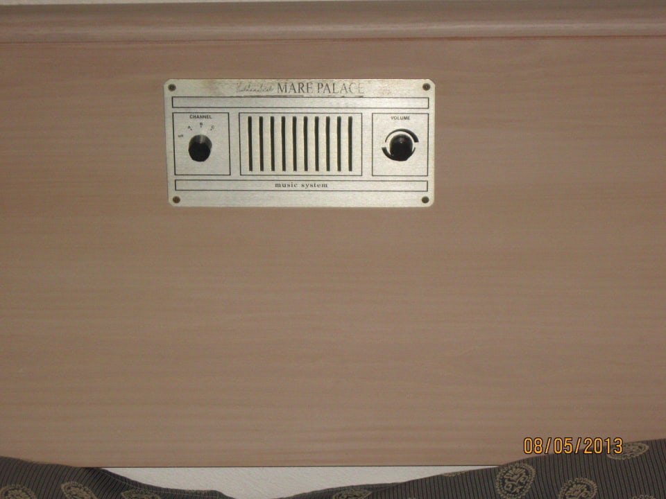 Alt aber funktionsfähiges Hotel Musik System Hotel Kalithea Mare Palace