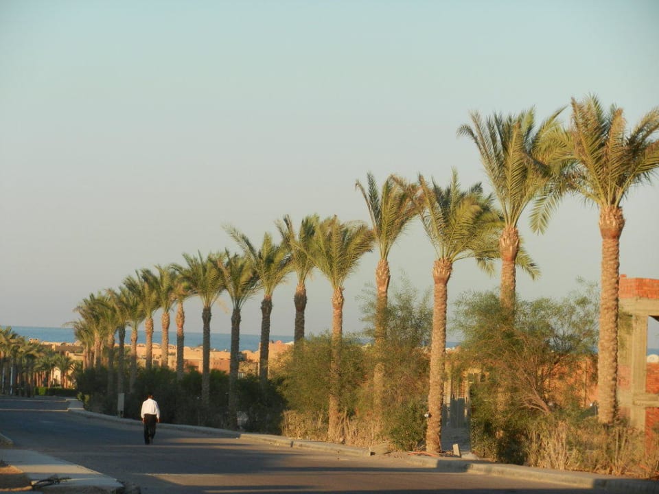 Strasse zum Strand Stella Garden Resort & Spa, Makadi Bay