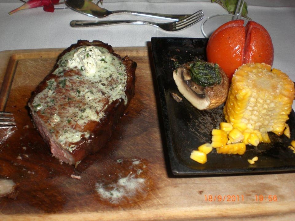 400g Steak Relais Chateaux Jagdhof Glashütte