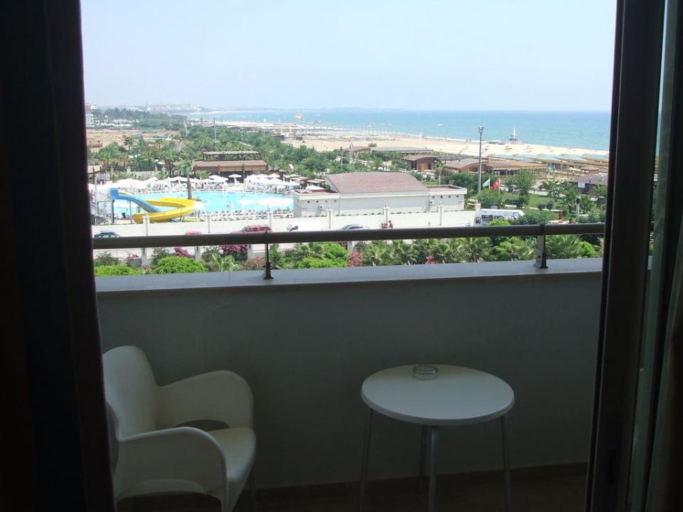 Aussicht vom Zimmer Sunis Evren Beach Resort Hotel & Spa