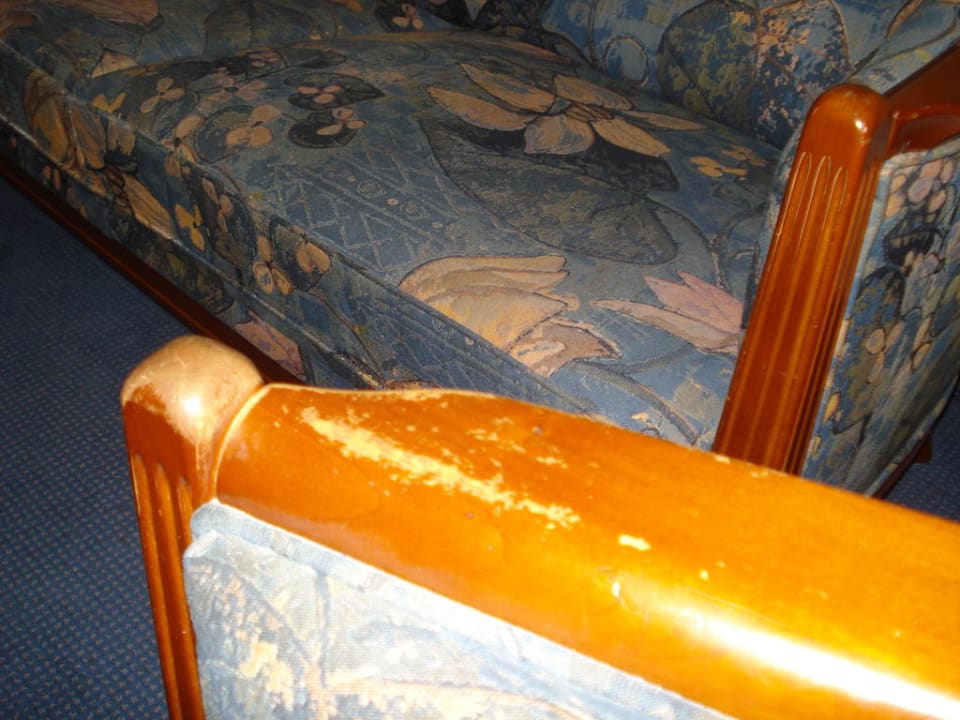 Mitgenommene Zimmerausstattung Reichel's Parkhotel