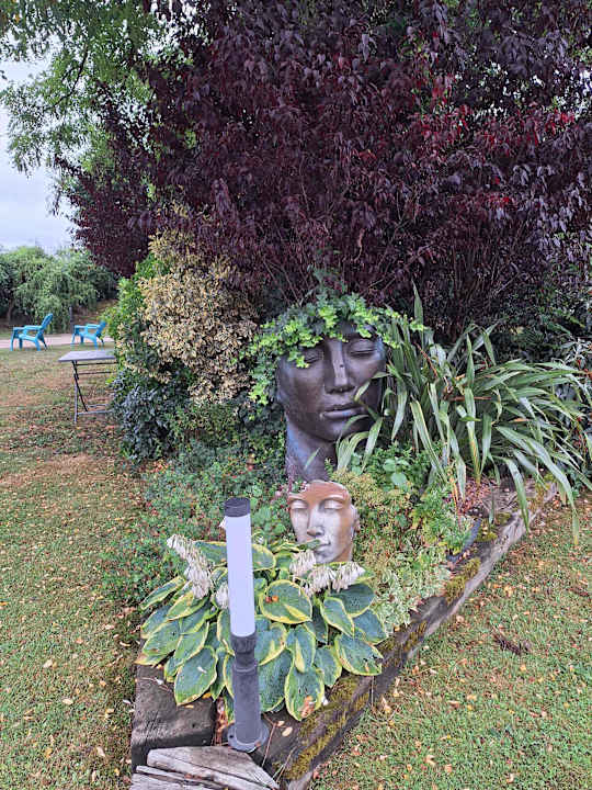 Gartenanlage Hôtel Nell