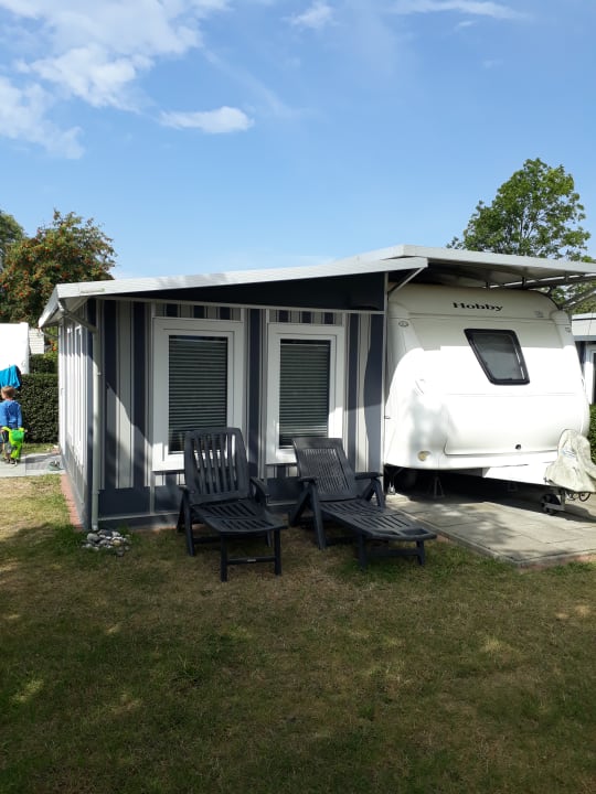 Außenansicht Strandcamping Wallnau
