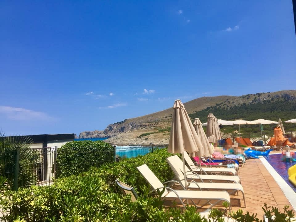 Aussicht vom Kinderpool VIVA Cala Mesquida Resort & Spa