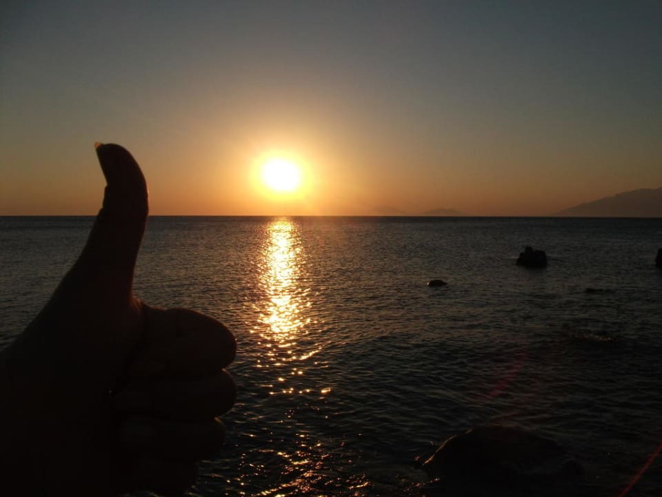 Traumhafter Sonnenaufgang Dimitra Beach Hotel & Suites