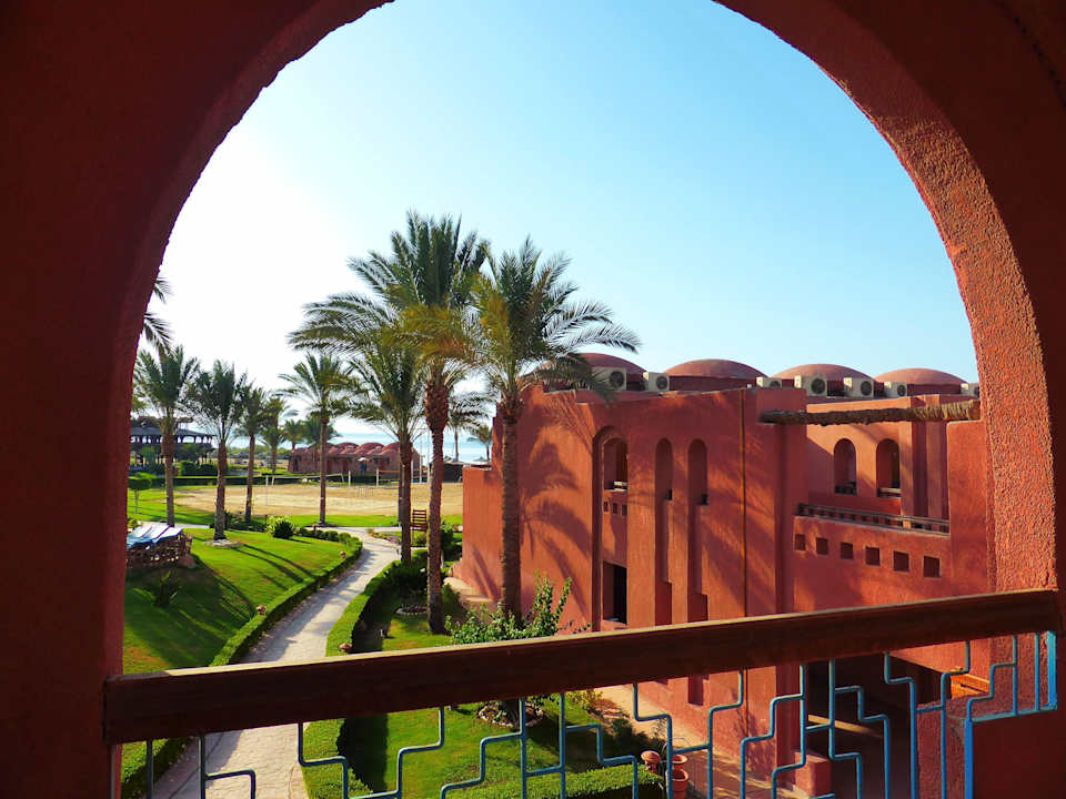 Blick vom Balkon Swisstouch Oriental Resort Marsa Alam