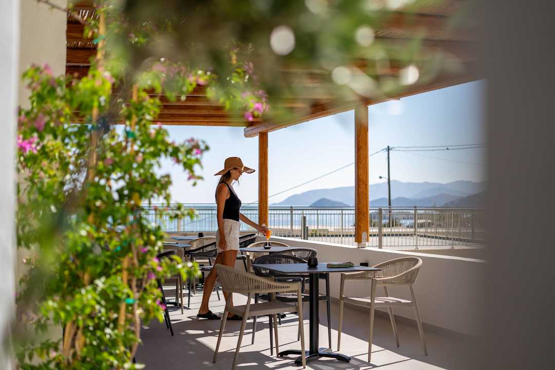 Ausblick Zoe Boutique Hotel