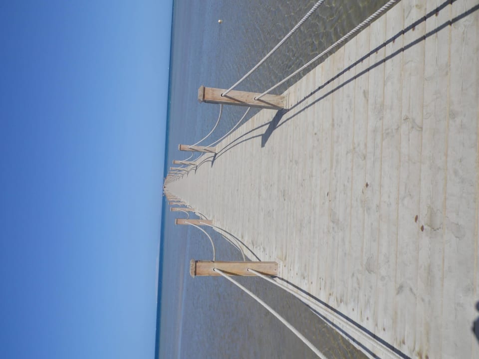 The ponton a beautifull way to walk to the sea Panorama Bungalows Resort El Gouna
