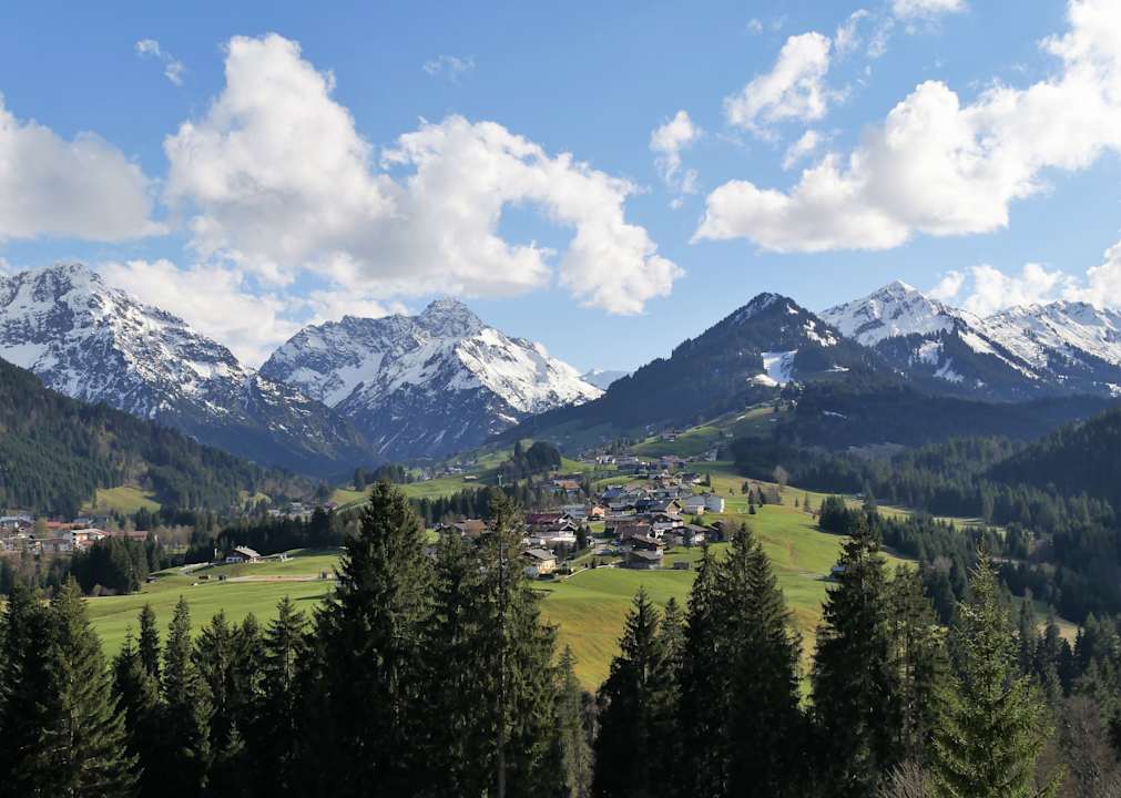 Ausblick Sonnalpin Waldhaus holiday residence