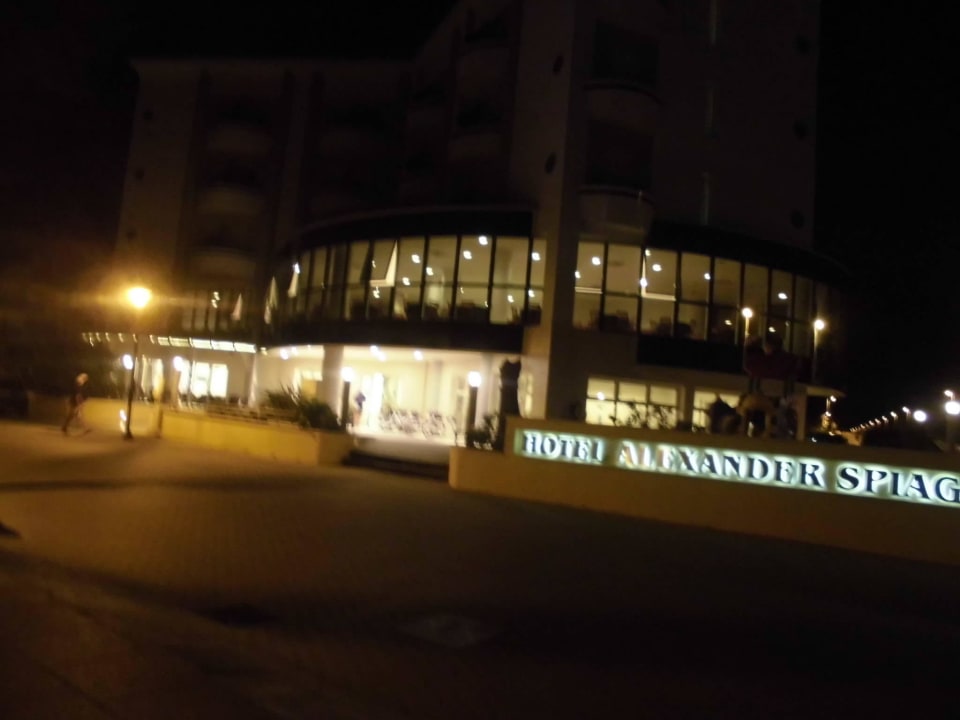 Am Abend Hotel Alexander Spiaggia