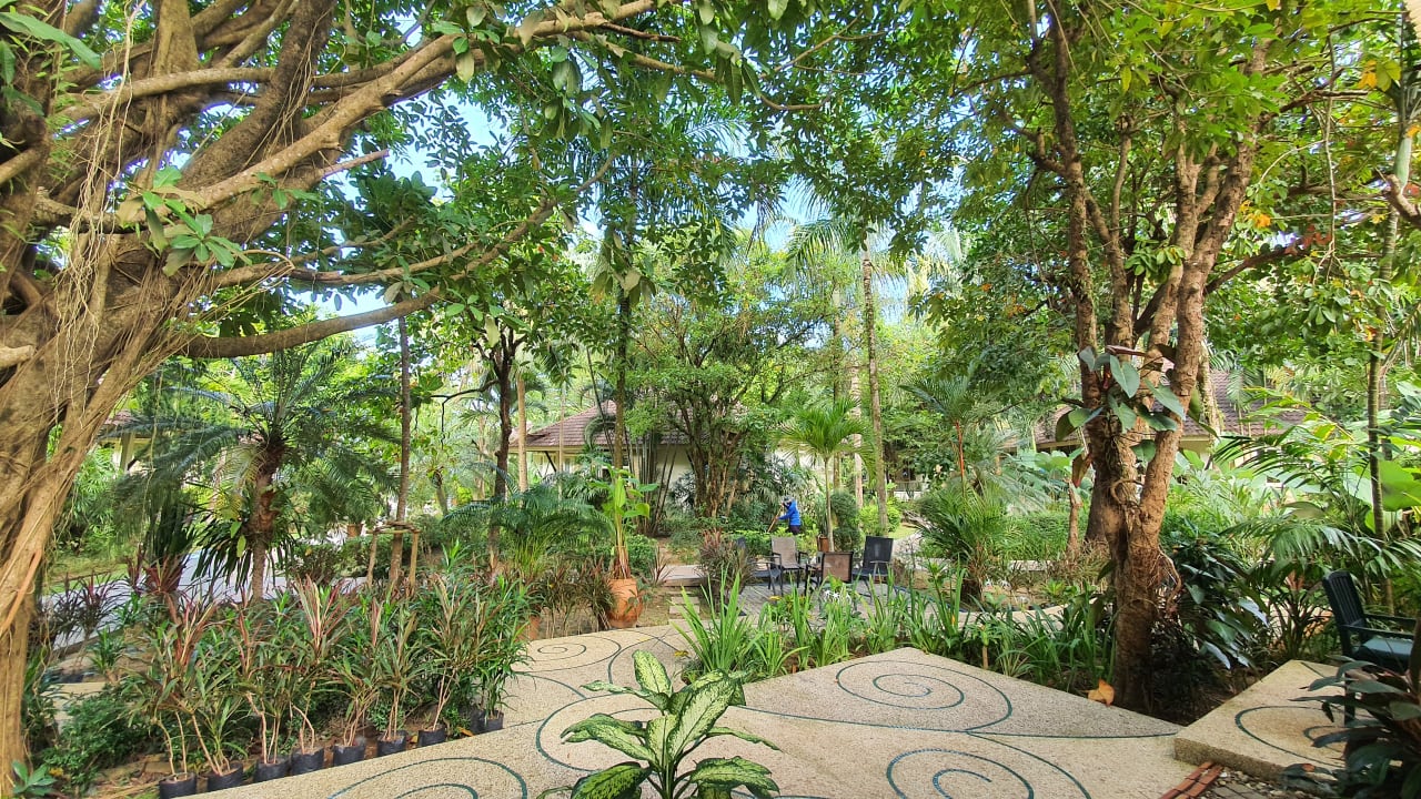 Gartenanlage Baan Khaolak Beach Resort
