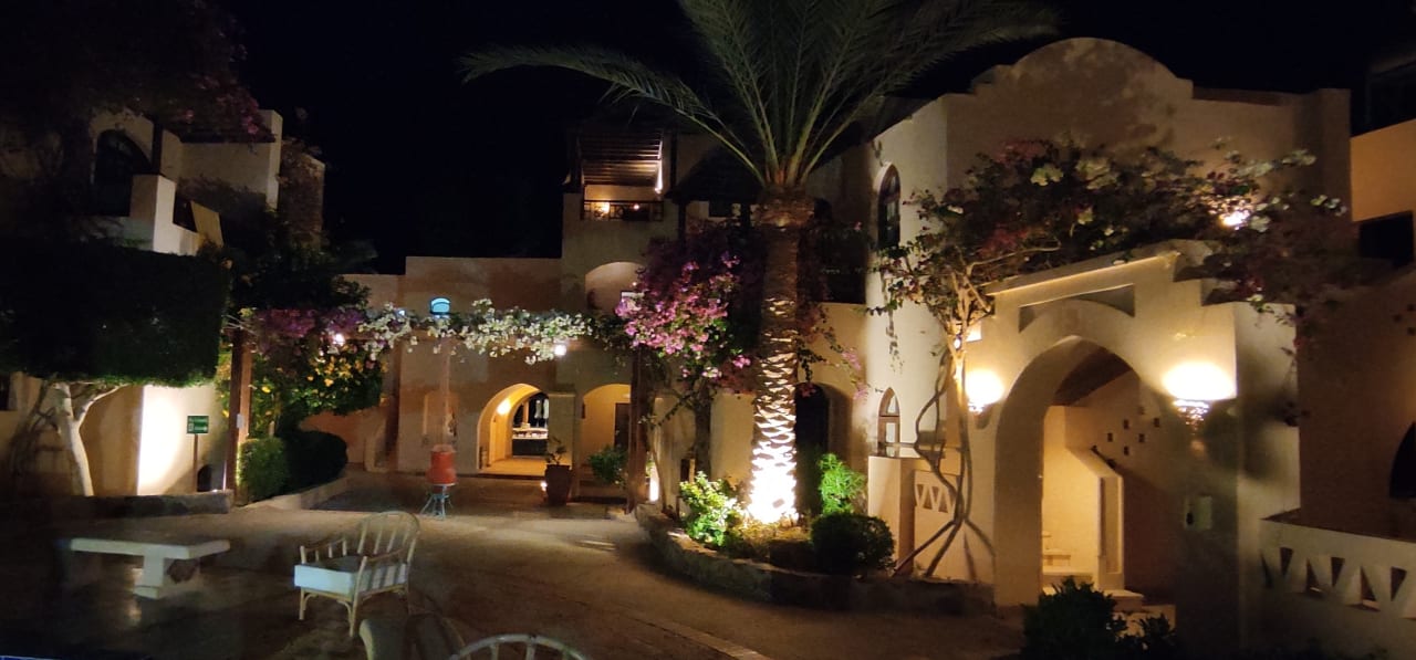 Ausblick Sultan Bey Hotel, El Gouna