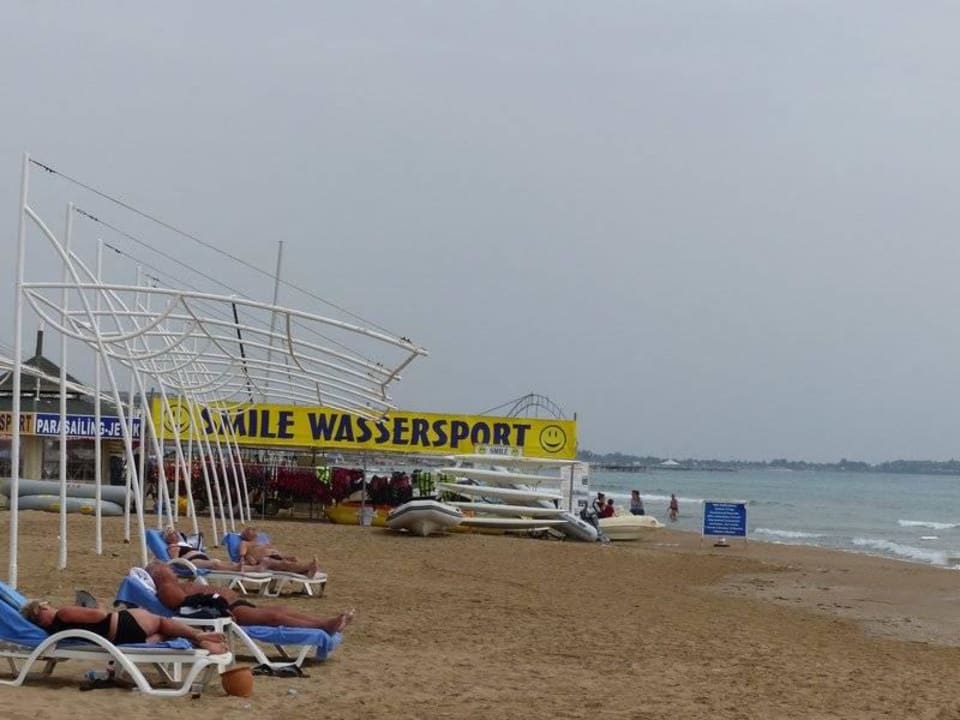 Strand - Wassersport gleich nebenan Sunis Kumköy Beach Resort Hotel & Spa