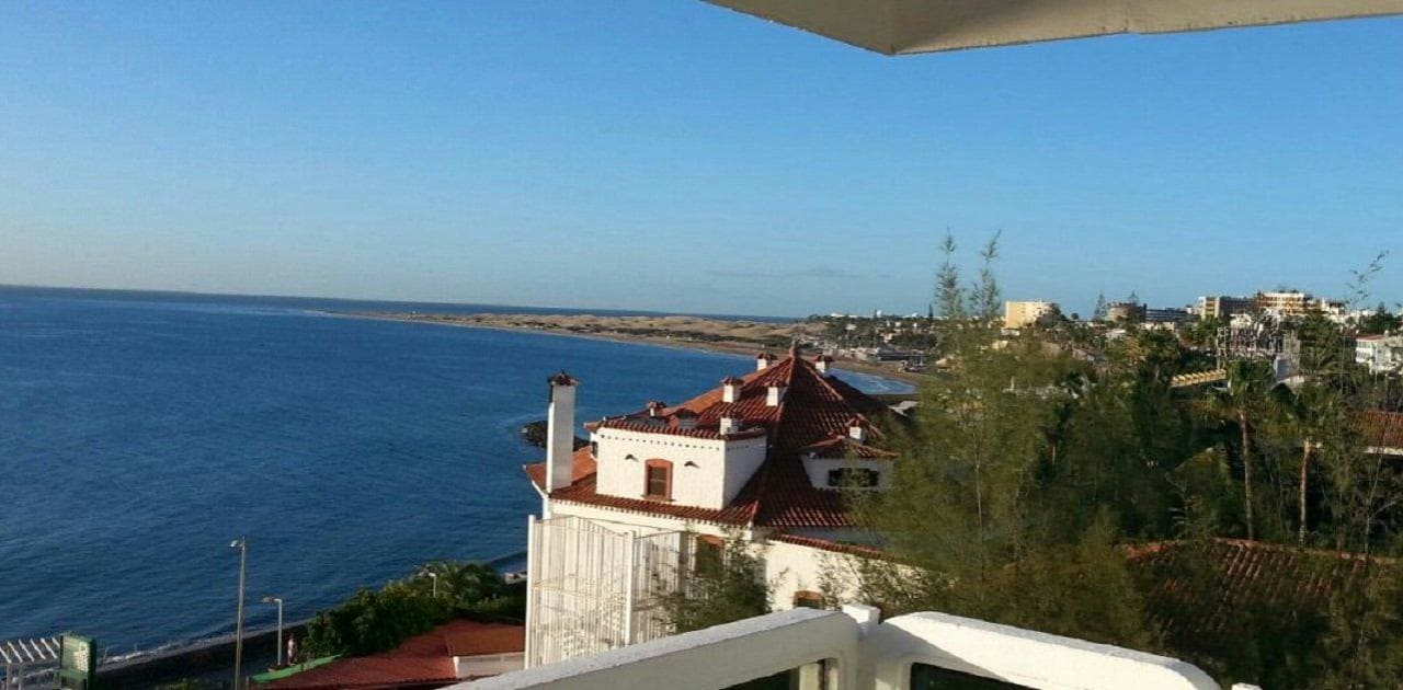 Blick vom Balkon Zimmer 801 Hotel Europalace