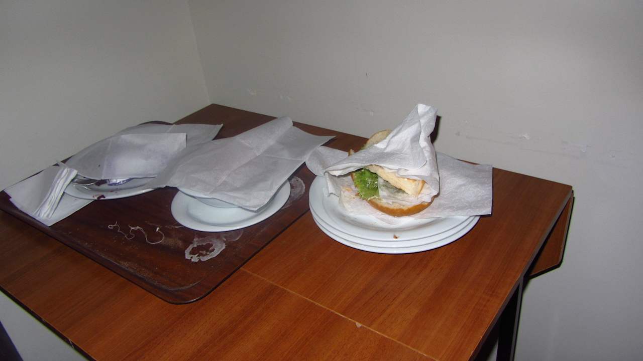 Essen bleint 36 Stunden liegen auf dem Flur Tourist Hotels & Resorts Cappadocia