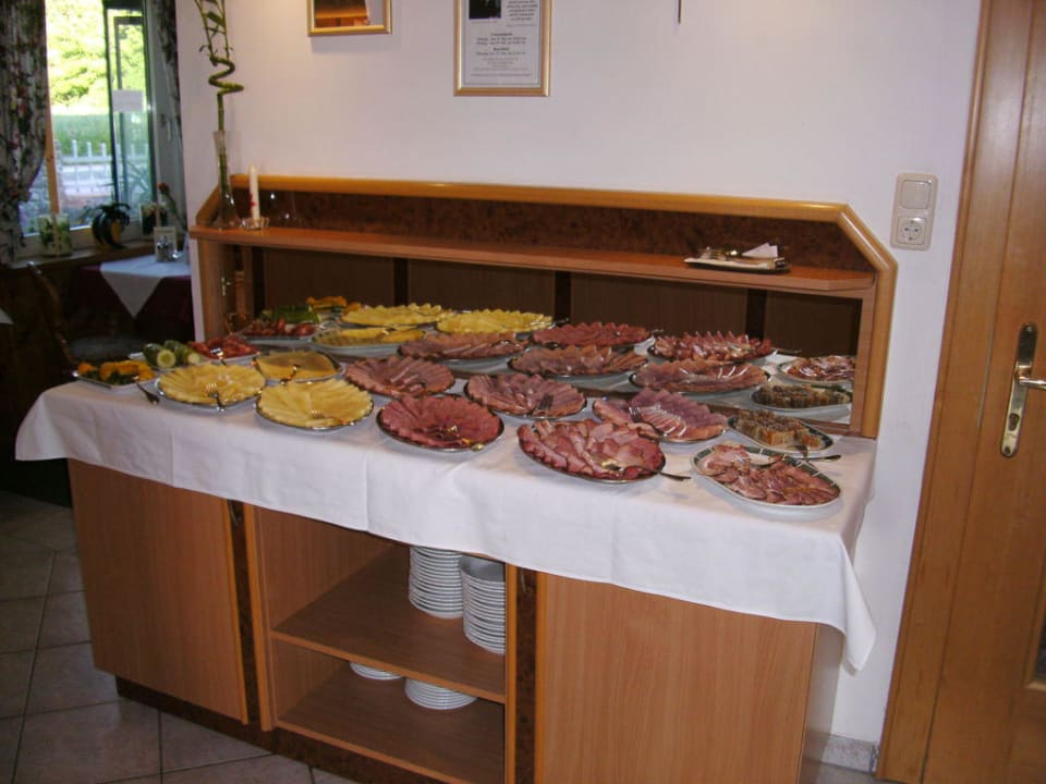 Frühstücksbüffet Hotel Alpenblick Attersee