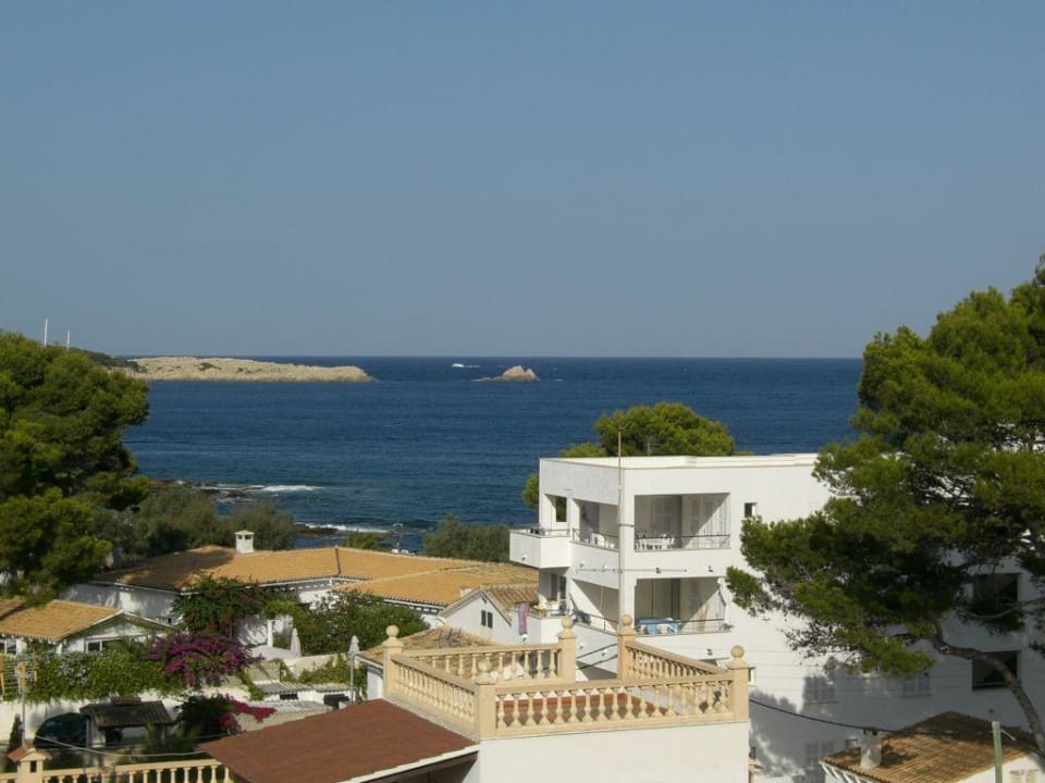 Balkonaussicht Hotel Clumba