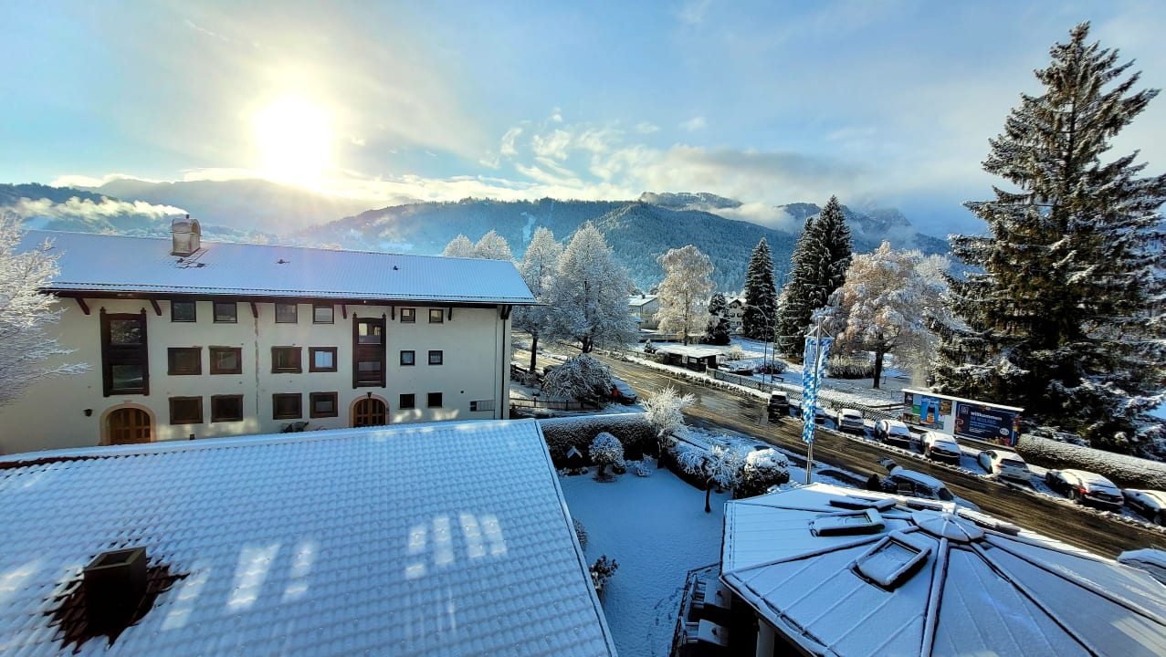 Ausblick Hotel Zugspitze