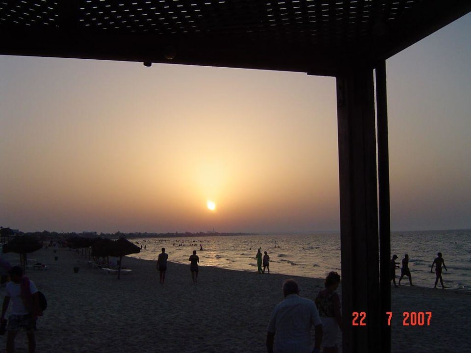 Sonnenuntergang Ruspina Beach Resort