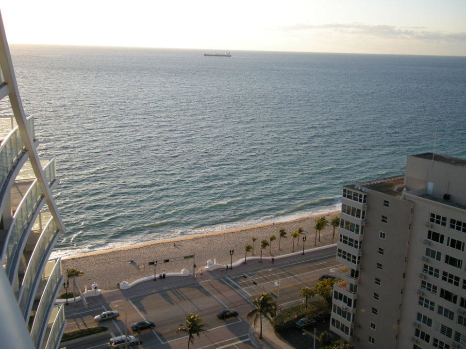 Blick vom Balkon Hotel W Fort Lauderdale