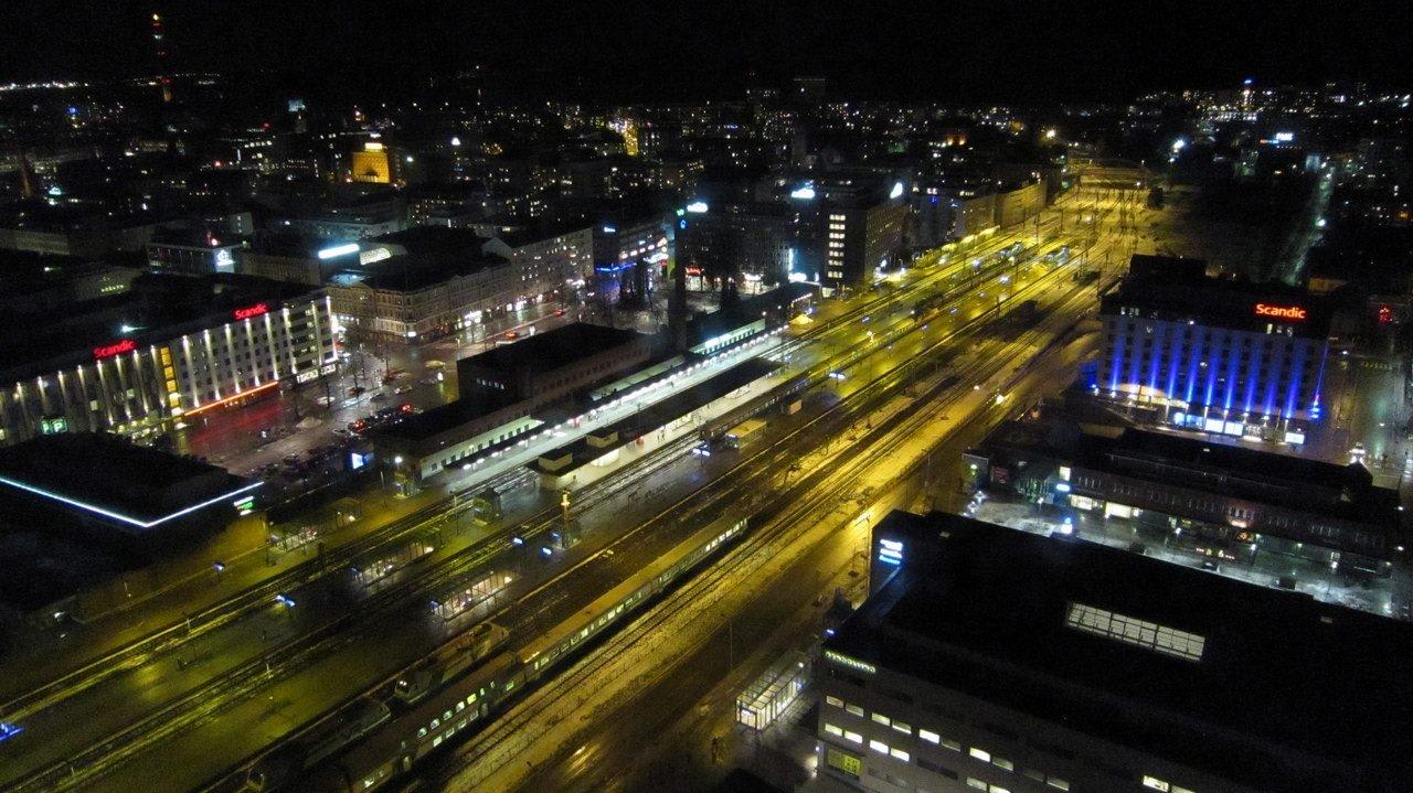 View from Ultimate Solo Suite #2405 Solo Sokos Hotel Torni Tampere