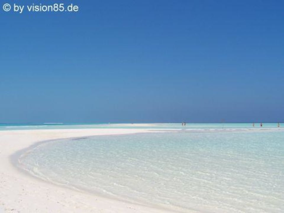 Lagune beim Sangu Kuredu Island Resort & Spa