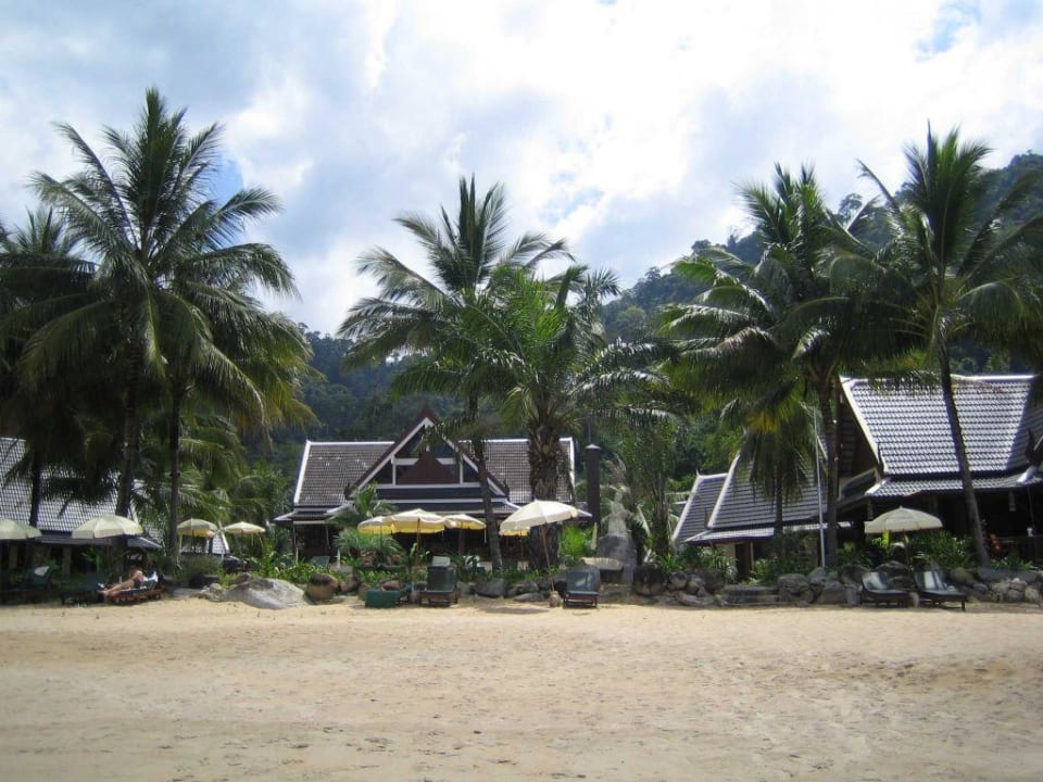 Ansicht vom Strand/Meer Hotel Khao Lak Palm Beach Resort