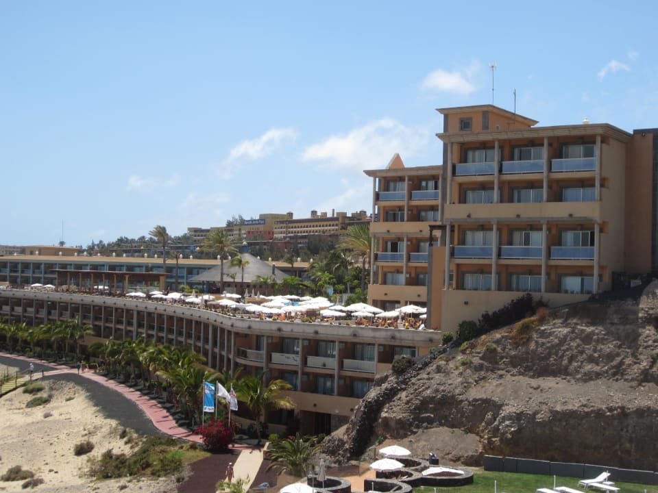 Ausblick vom Nachbarhotel auf das Palace  Iberostar Selection Fuerteventura Palace