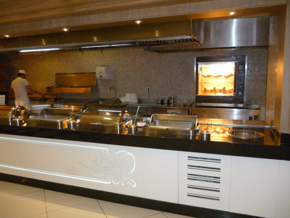 Das Buffet am Abend. Hotel Delphin Imperial