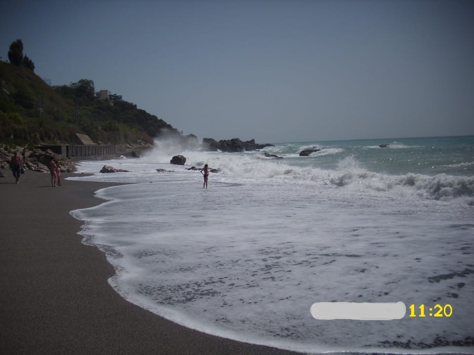 Strand unterhalb des Hotels Capo dei Greci Taormina Coast Resort Hotel & Spa