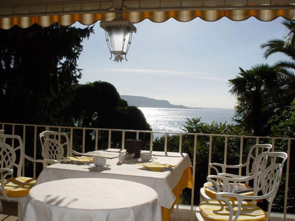 Frühstück auf der Terrasse Grand Hotel Fasano
