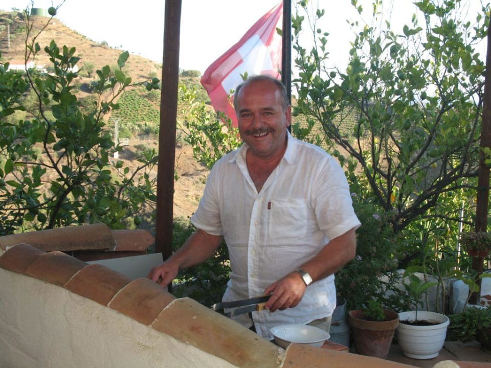 Hier kocht der Chef persönlich Finca Huerta Tropical