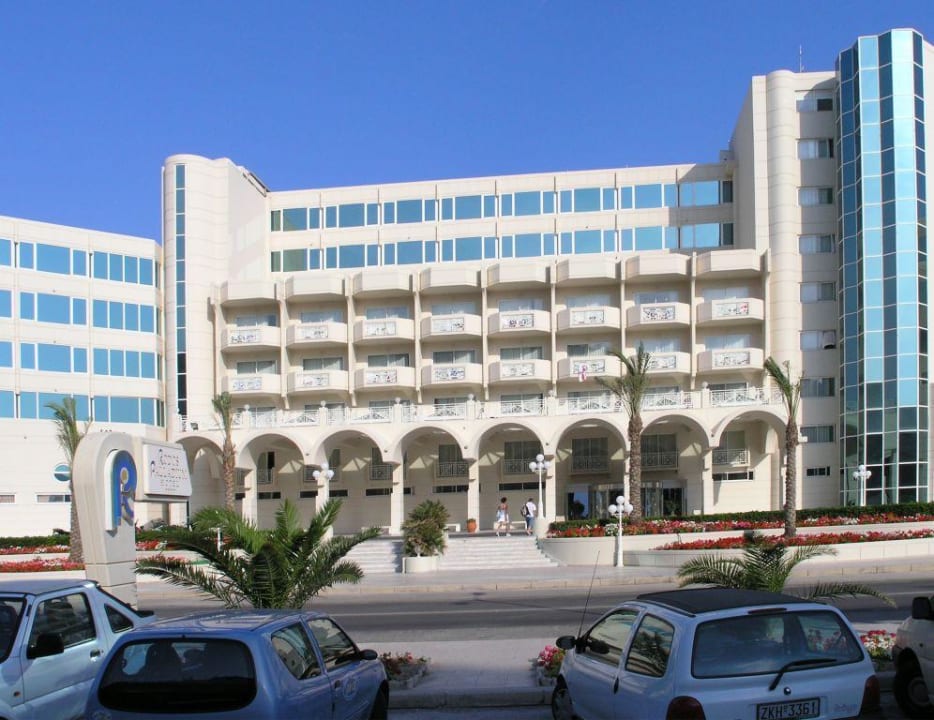 Hoteleingang Rodos Palladium Leisure & Wellness