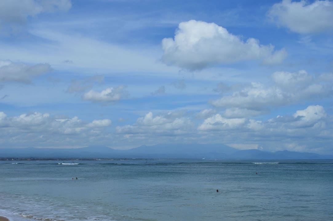 Strand am Tag Villa Shanti Beach