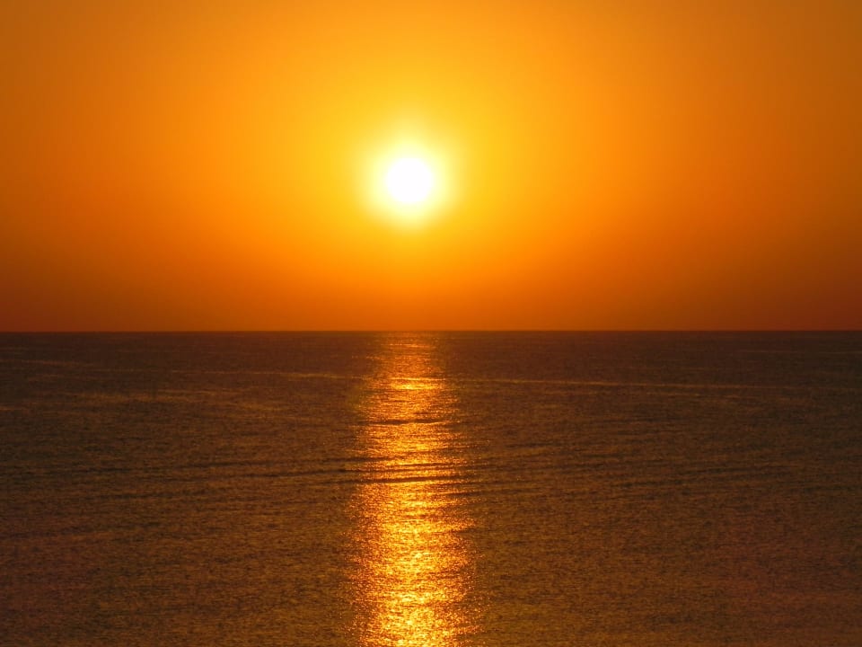 Z balkónu pokoje Malikia Resort Abu Dabbab