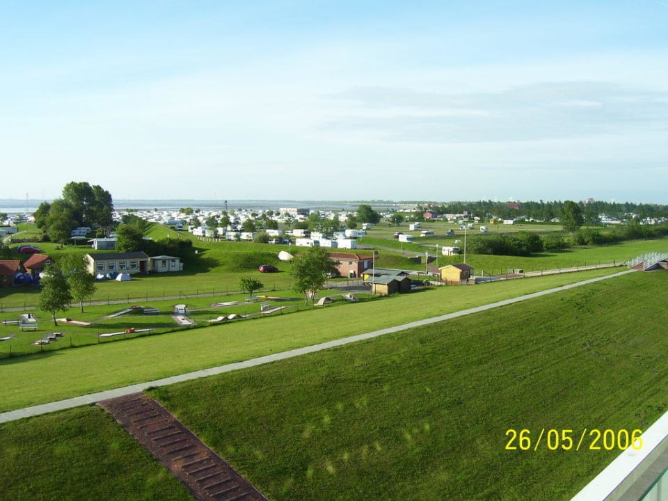 Ausblick Upstalsboom Hotel am Strand