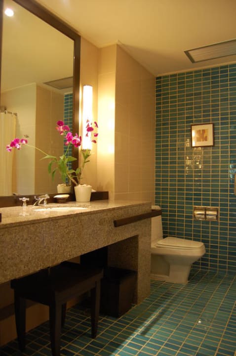 Bad mit Orchidee Dusit Thani Krabi Beach Resort