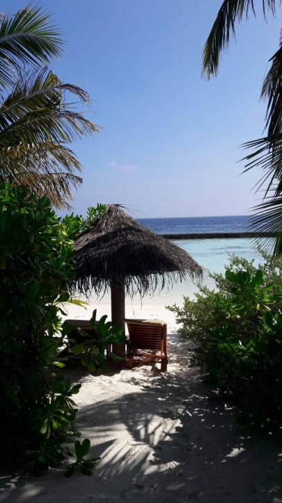 Eigener Strandzugang Baros Maldives Resort