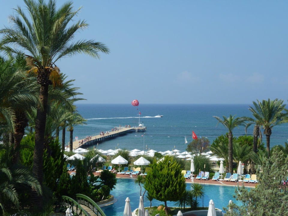 Ausblick von der Essensterrasse PALOMA Perissia