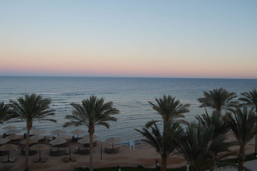 Blick vom Zimmer auf das Meer - einfach nur ein Traum Makadi Spa - Adults only