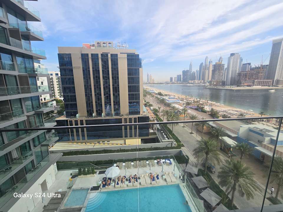 Ausblick Radisson Beach Resort Palm Jumeirah