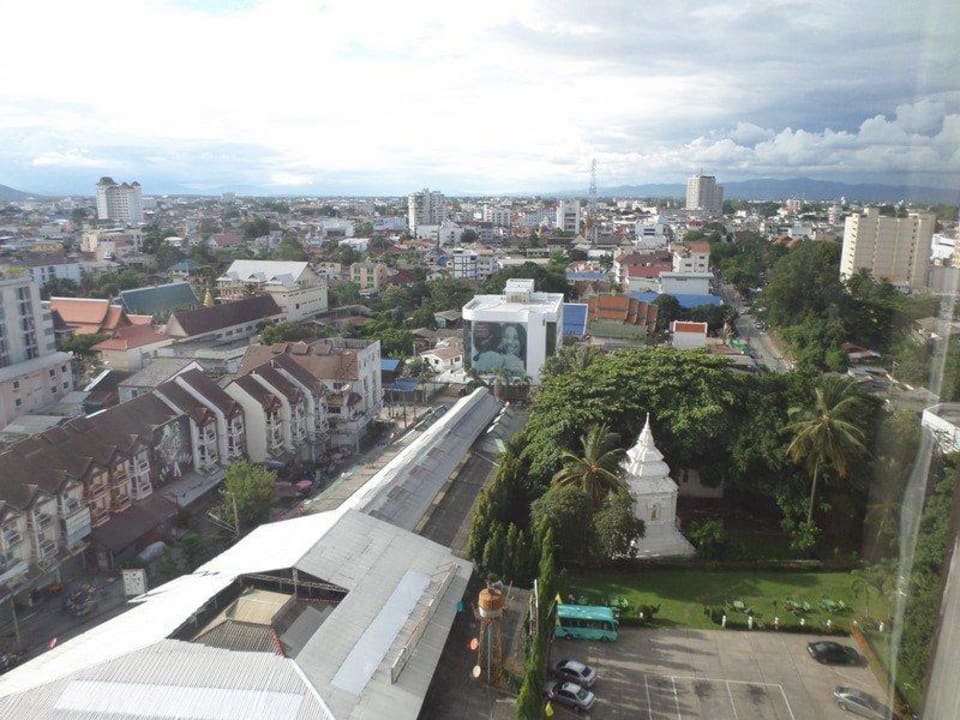 Blick aus dem Fenster Hotel The Imperial Mae Ping