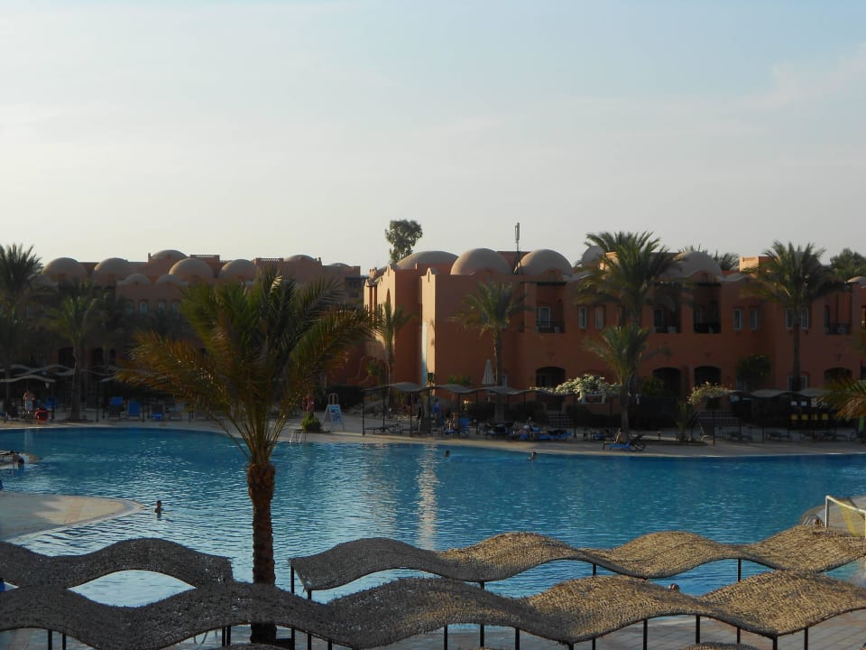 Blick vom Balkon Jaz Makadi Oasis Resort