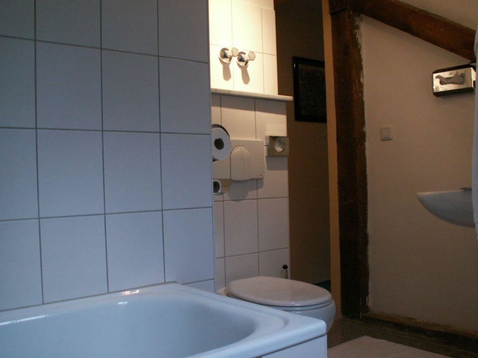 Hinterer Teil Badezimmer Hotel Langerfelder Hof