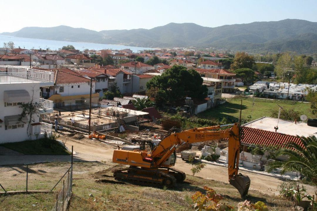 Blick vom Balkon Haus Despina