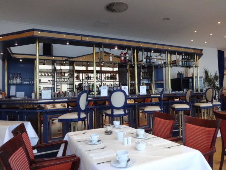 Kleine Bar im Restaurant Strandhotel Ahlbeck