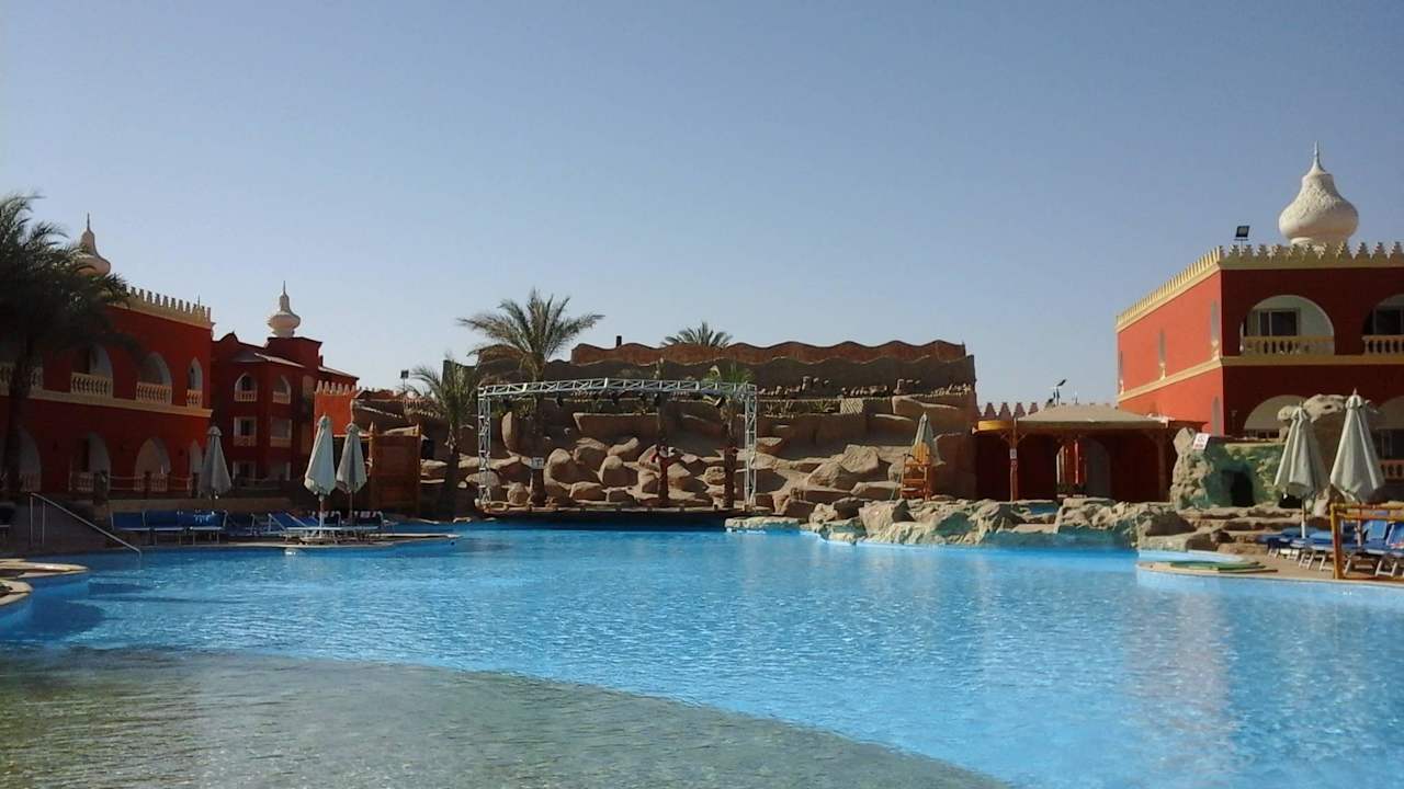Großer pool Pickalbatros Alf Leila Wa Leila Resort - Neverland Hurghada