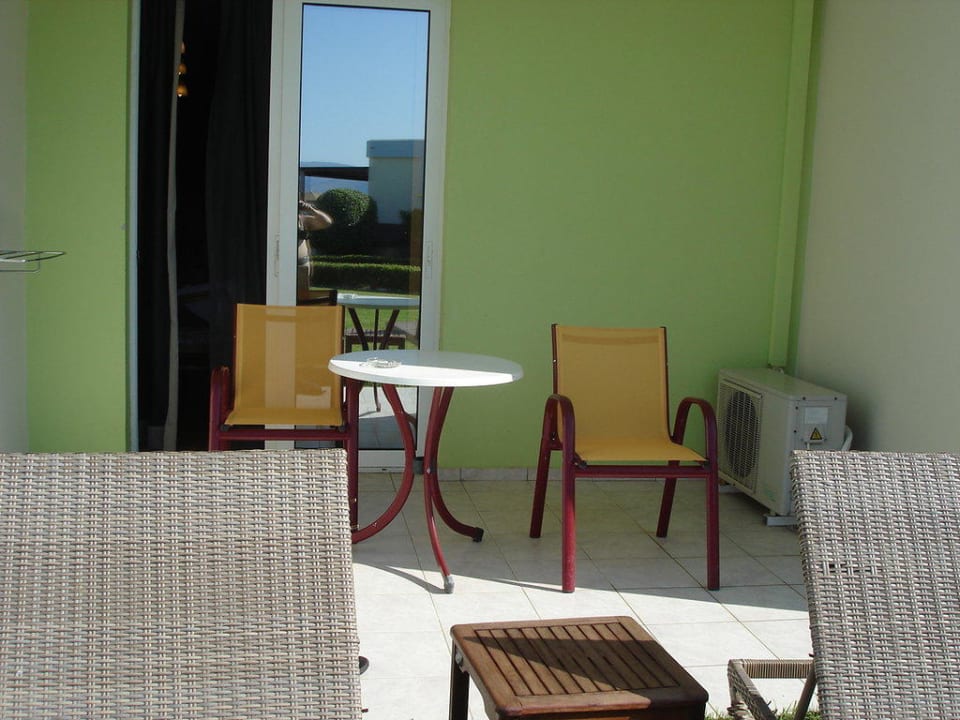 Наш балкон Mythos Palace Resort & Spa
