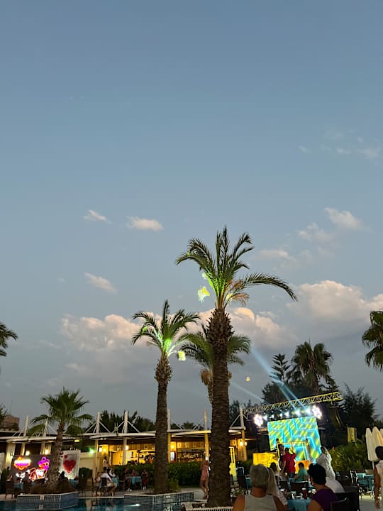 Ausblick Sunis Evren Beach Resort Hotel & Spa